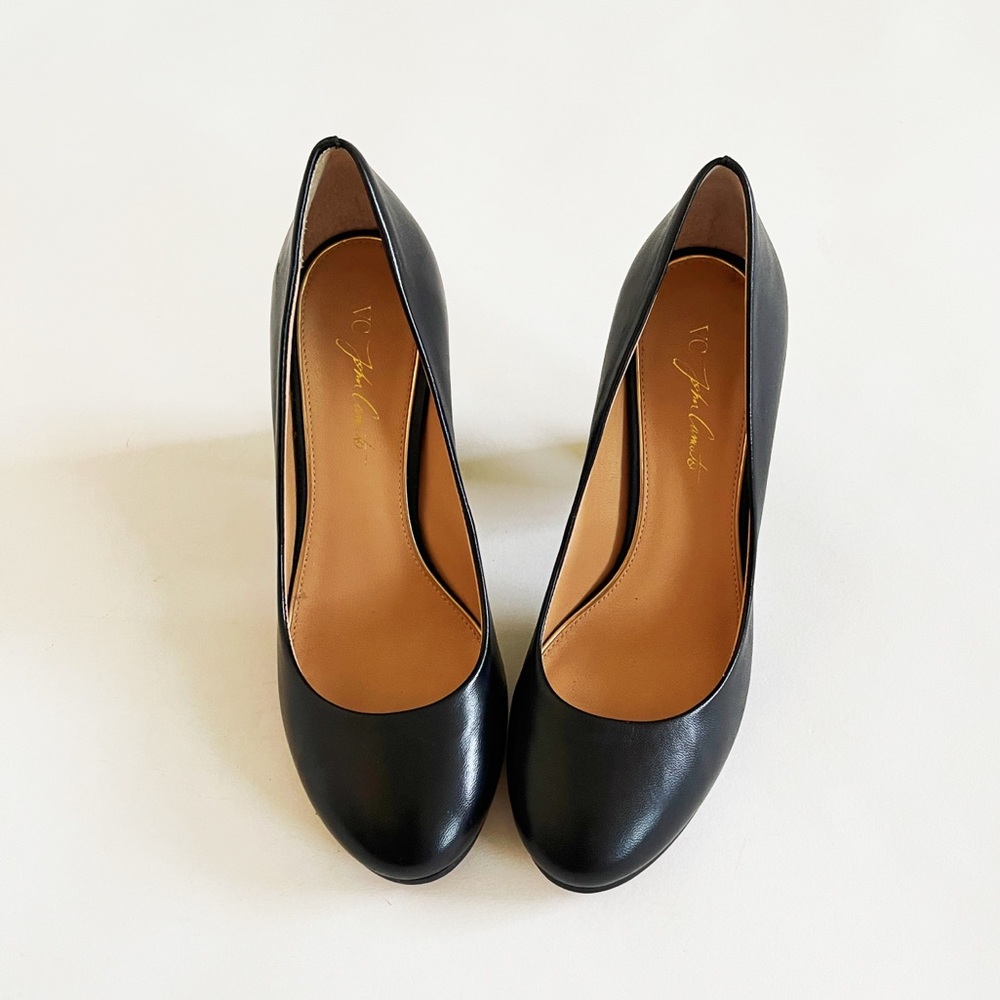 Vince Camuto block heel pumps - Picture 3 of 7